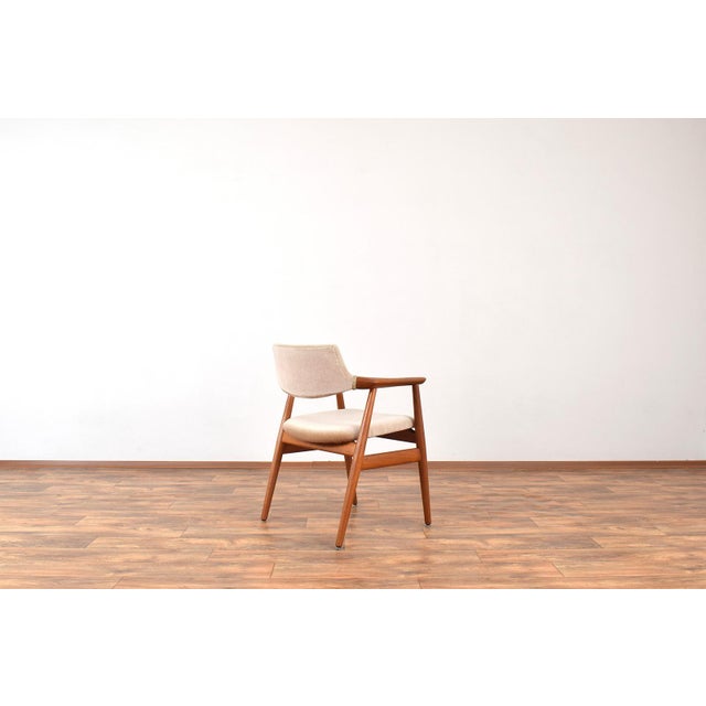 1960s Mid-Century Modern Danish Teak Armchair by Svend Åge Eriksen for Glostrup, 1960s For Sale - Image 5 of 12