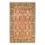 Mogul, One-of-a-Kind Hand-Knotted Area Rug in Orange, 6' 0" x 9' 5" For Sale