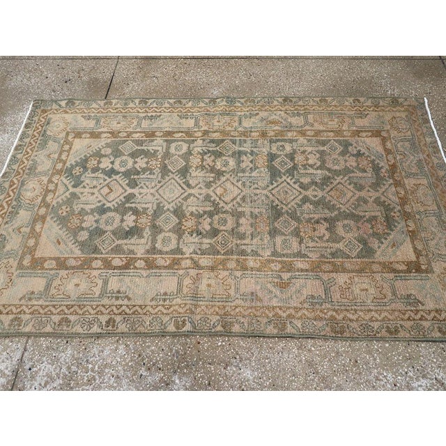 Galerie Shabab Collection Mid-20th Century Persian Malayer Rug For Sale - Image 4 of 8