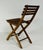 Wood 1950s Folding Oak Chairs - Set of 4 For Sale - Image 7 of 10