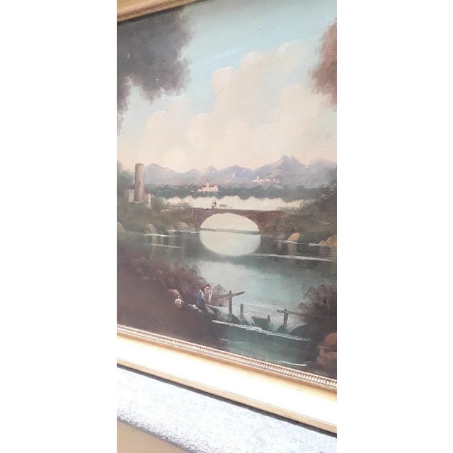 Landscape, 1890s, Oil on Canvas, Framed For Sale - Image 7 of 10