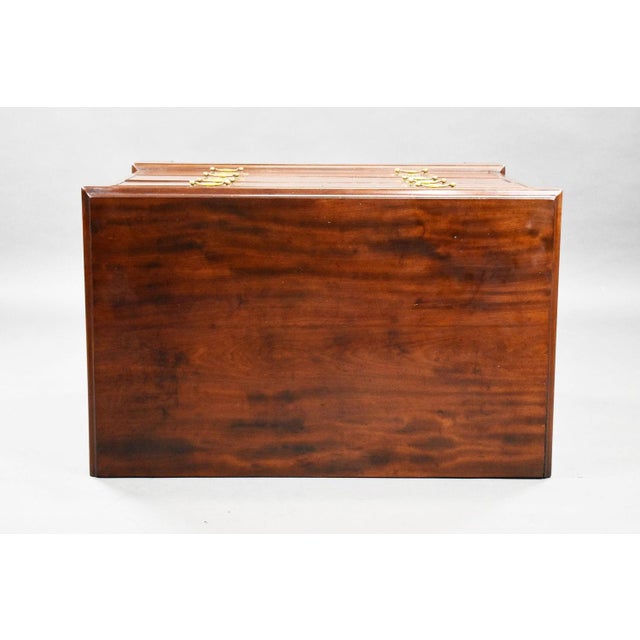 George II Mahogany Dressing Chest of Drawers, 1750s For Sale - Image 6 of 11