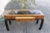 This Console Table is made of wood, oak veneer, and metal. This Table was made by Bassett, and it is stamped. This...