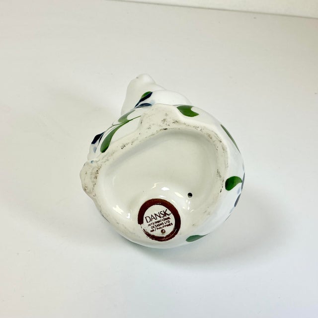 Late 20th C Vintage Hollywood Regency Boho Chic Dansk Bunny Figurine - Easter For Sale - Image 17 of 18