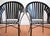 Metal Modernist Sculptural Iron Strap Garden Chairs, 1980s, Set of 4 For Sale - Image 7 of 18