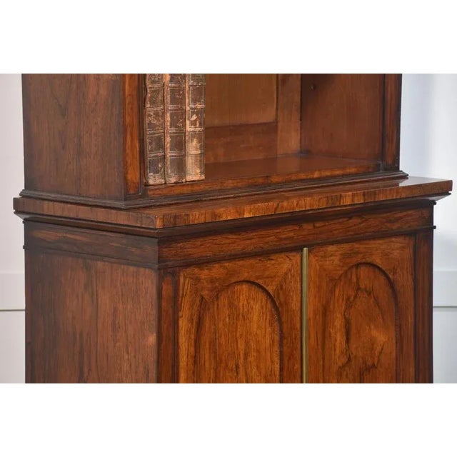 Rosewood Open Bookcase, 19th Century For Sale - Image 11 of 16