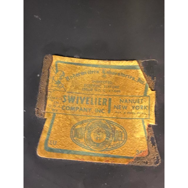 Vintage Cast Aluminum Swivelier Pendant Light For Sale - Image 4 of 7