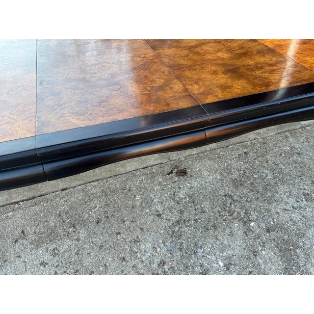 1970s Vintage 1970's Century "Chin Hua" Oval Dining Table For Sale - Image 5 of 16