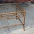 Late 20th Century Regency Italian Style Hand Gilt Faux Bamboo Coffee Table - Newly Painted For Sale - Image 10 of 11