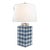Port 68 x Madcap Cottage Nantucket Gingham Lamp For Sale