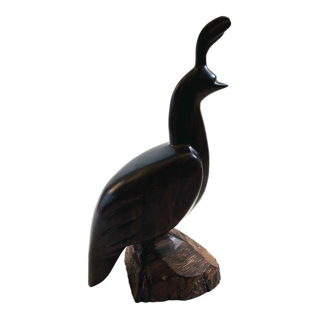 Carved Ironwood Quail For Sale