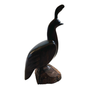 Carved Ironwood Quail