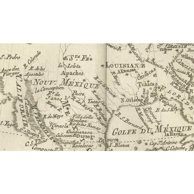 Enlightenment Map by Rigobert Bonne, 1780 For Sale - Image 4 of 10