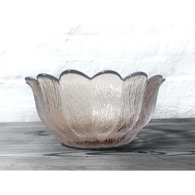 Vintage Glass Bowl by Sidse Werner, 1975 For Sale - Image 6 of 6