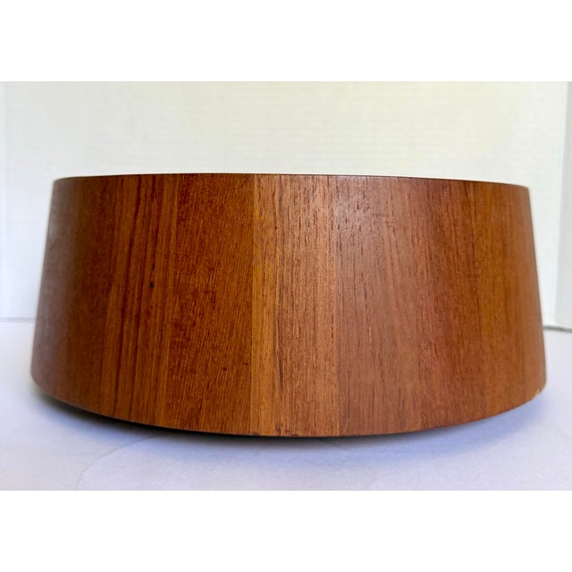 Mid-Century Modern 1970s Jens Quistgaard for Dansk Sculptural Teak Serving Bowl For Sale - Image 3 of 10