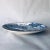 Vintage Sm Porcelain Blue & White Large Platter/Charger For Sale - Image 4 of 5