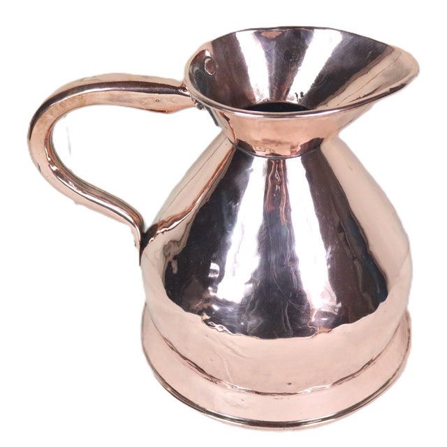Late 19th Century Late 19th Century English Copper Serving Jug For Sale - Image 5 of 8