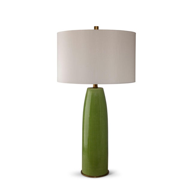 Port 68 Cannon Apple Green Lamp For Sale - Image 4 of 5
