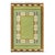 Doris Leslie Blau Vintage Green Flat-weave Rug by Ingegerd Silow For Sale