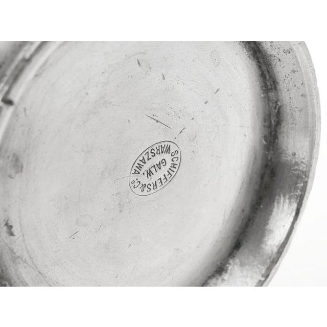 Art Nouveau Milk Jug by Schiffers, Poland, Early 1900s For Sale - Image 4 of 11