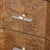 Not Yet Made - Made To Order Matthew Izzo Home Plymouth Dark Burlwood Three Drawer Chest With Acrylic and Brass Drawer Pulls For Sale - Image 5 of 8