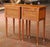 Pair of Late 20th Century French Louis XVI Walnut Bedside Tables With Drawers For Sale - Image 12 of 15