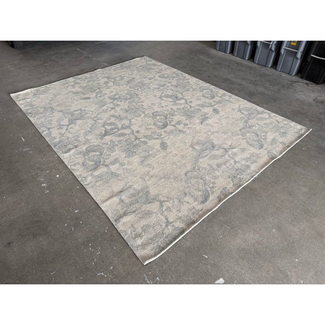 Design Plus Gallery presents the 9 ft × 11 ft 10 in Teague Printed Tufted Rug in Gray Multi from Pottery Barn. This...