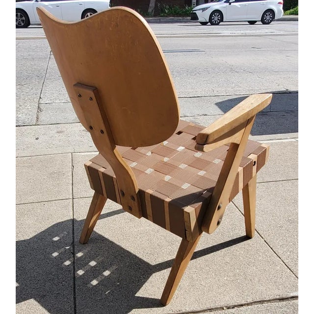 1950s Vintage Russell Spanner "Ruspan" Arm Chair For Sale In Los Angeles - Image 6 of 13
