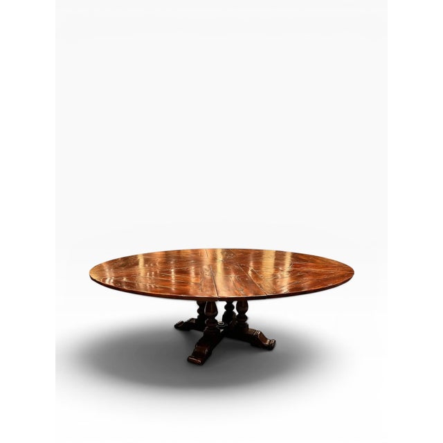 English Theodore Alexander 77.5" Castle Bromwich Sylvan II Dining Table (Jupe Table) For Sale - Image 3 of 12