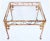 Garden Table Wrought Iron For Sale - Image 4 of 7