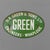 D.A. Green Engineering enamel sign. Great ware and patina. Circa 1900.