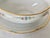 Ceramic Early 20th Century Noritake Sedan Gravy Boat Attached Underplate Nippon Hand Painted M Wreath Excellent Condition For Sale - Image 7 of 11