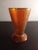 Jeannette Glass 1950s Jeannette Crackled Marigold Carnival Glass Tumbler Vase For Sale - Image 4 of 6