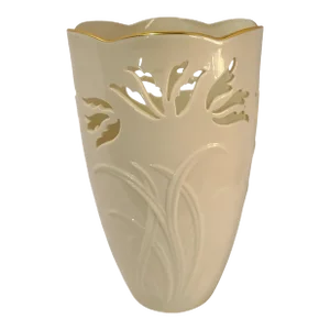 Vintage Lenox Pierced Embossed Tulip Vase