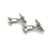 1990s 1990s Pair of Mikimoto Estate Akoya Pearl Mens Cufflinks 6.5 mm Sterling Silver For Sale - Image 5 of 7