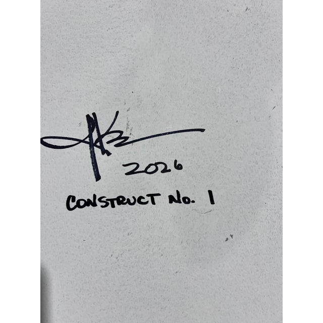 Gold Construct No. 1 - Original Abstract Painting by J. Kent Martin For Sale - Image 8 of 9