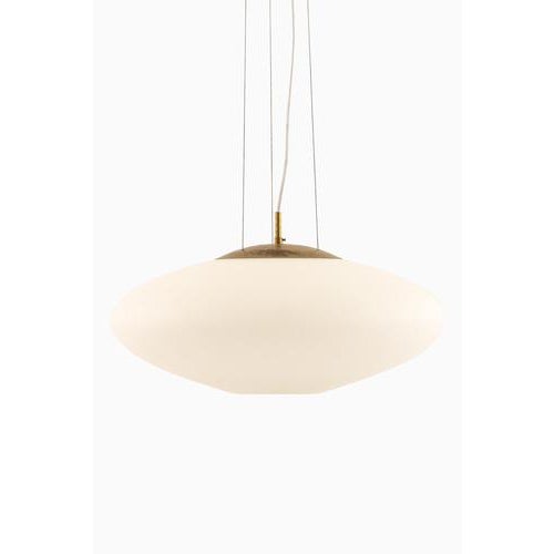 This rare ufo ceiling lamp was designed by hans bergström and produced by asea in sweden during the 1950s. The lamp...