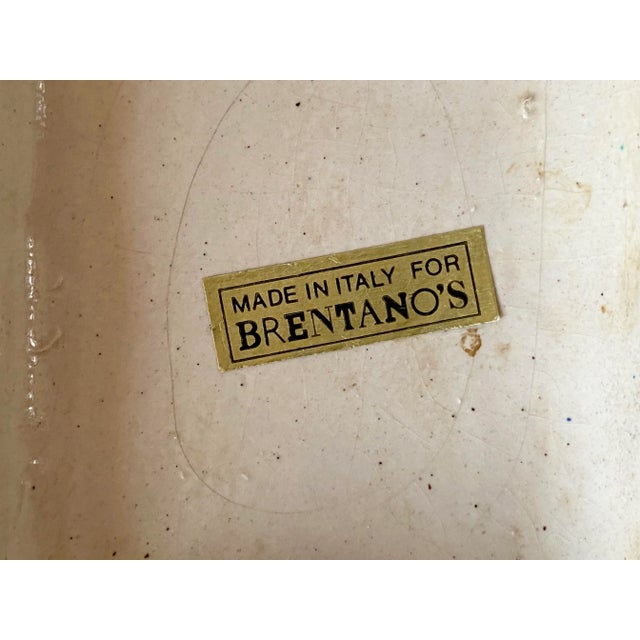 Blue Italian Painted Box For Sale - Image 8 of 12