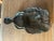 English Vintage English Brass Lion Head Door Knocker For Sale - Image 3 of 4
