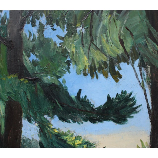 Corsican Chestnut Trees by Charles Kvapil, 1933 For Sale - Image 11 of 18