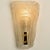 1970s Sparkled Glass and Brass Wall Lights from Hillebrand, 1970s, Set of 2 For Sale - Image 5 of 13
