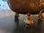 Antique Footed Brass Jardiniere With Lions Masks and Handles For Sale - Image 4 of 7