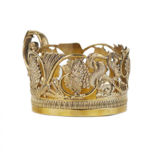 Silver-Gilt Tea Glass Holder from Odiot, France, Late 19th - Early 20th Century For Sale - Image 6 of 8
