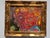Red Original Abstract Painting on Canvas by Serg Graff, "Apocalypse" Coa, Framed For Sale - Image 8 of 15