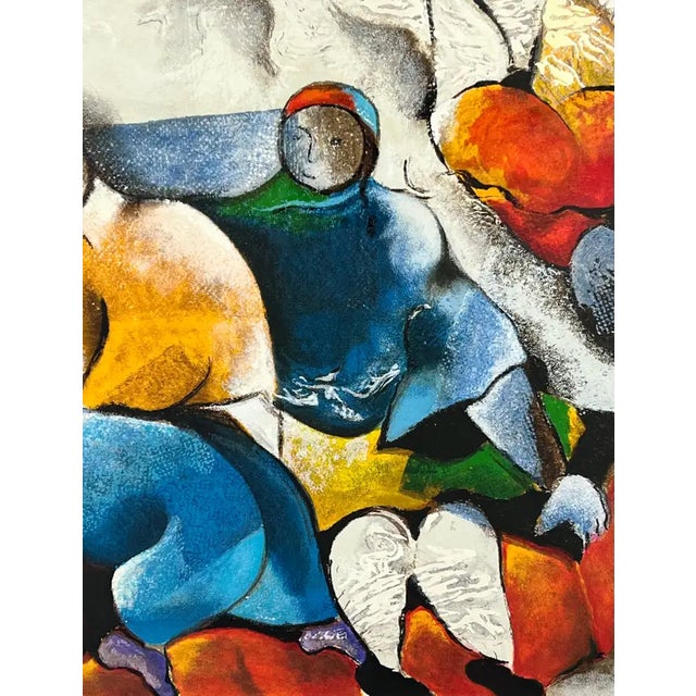 1990s David Schluss Love Story Limited Edition Serigraph Hand Signed & Hc32/45 1995 For Sale - Image 5 of 10