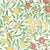Morris & Co Fruit Wallpaper in Leaf Green/Madder - a Sample For Sale