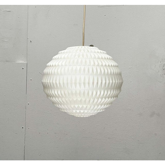 Mid-Century Modern Mid-Century Modern German UFO Pendant Lamp by Aloys Ferdinand Gangkofner for Erco, 1960s For Sale - Image 3 of 18