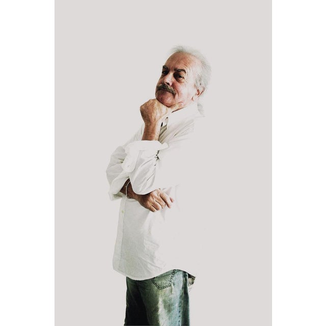 Vintage Black P40 Armchair by Giancarlo Vegni for Fasem, 1980s For Sale - Image 9 of 10