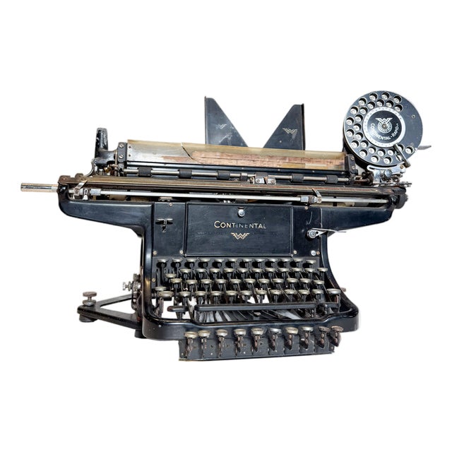 Vintage Continental Rapidus Typewriter For Sale