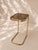 Modern Nesting Side Tables in Brass and Smoked Glass, 1970s, Set of 14 For Sale - Image 3 of 6